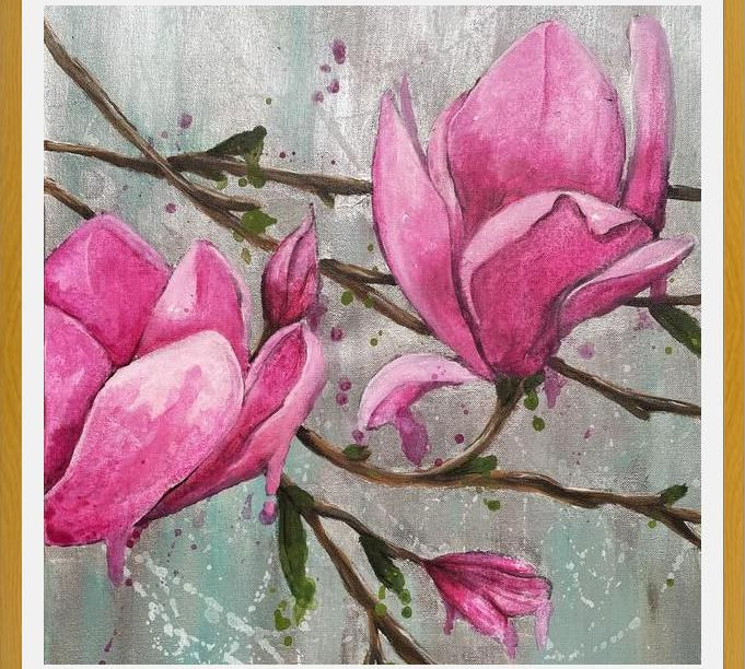 Cuadro magnolias 1 de 3