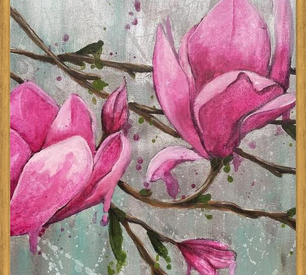 Cuadro magnolias 1 de 3
