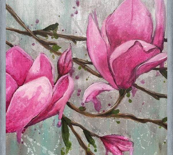 Cuadro magnolias 1 de 3