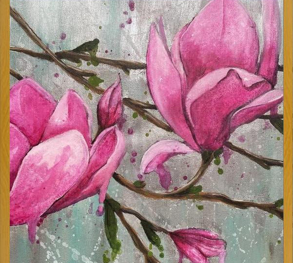 Cuadro magnolias 1 de 3