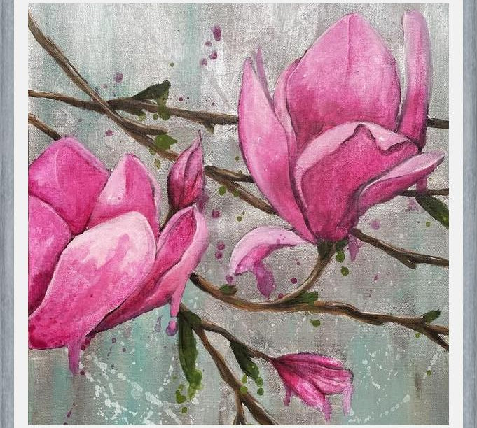 Cuadro magnolias 1 de 3