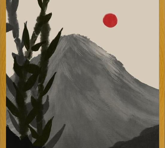 Cuadro Japandi Mountains 1