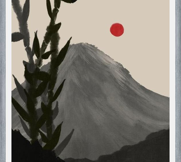 Cuadro Japandi Mountains 1