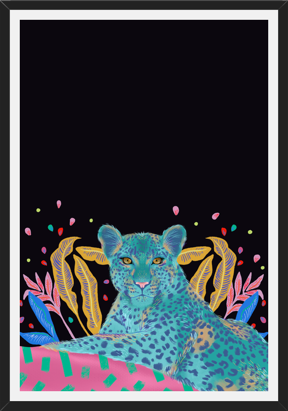 Cuadro Leopardo