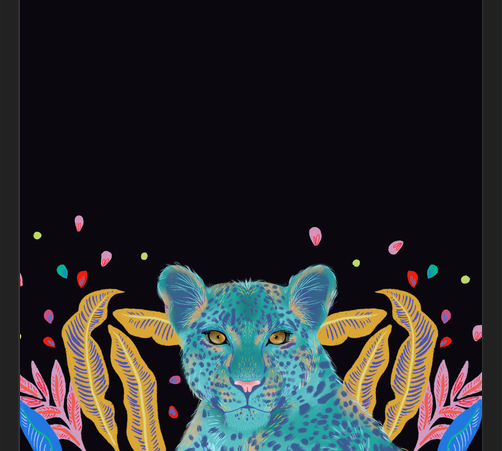 Cuadro Leopardo