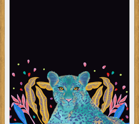 Cuadro Leopardo
