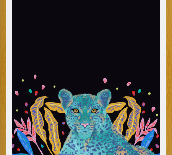Cuadro Leopardo