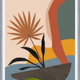 Cuadro Minimal Tropical Scenery 2