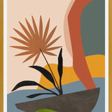 Cuadro Minimal Tropical Scenery 2