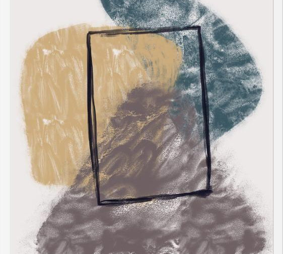 Cuadro Quirky shapes nature