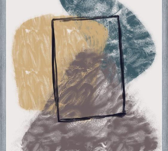 Cuadro Quirky shapes nature