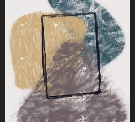 Cuadro Quirky shapes nature