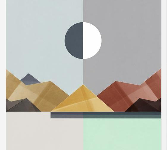 Cuadro Colorful mountains 2