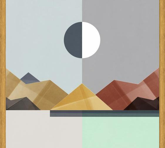 Cuadro Colorful mountains 2