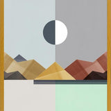 Cuadro Colorful mountains 2