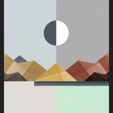 Cuadro Colorful mountains 2