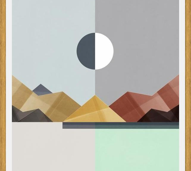 Cuadro Colorful mountains 2
