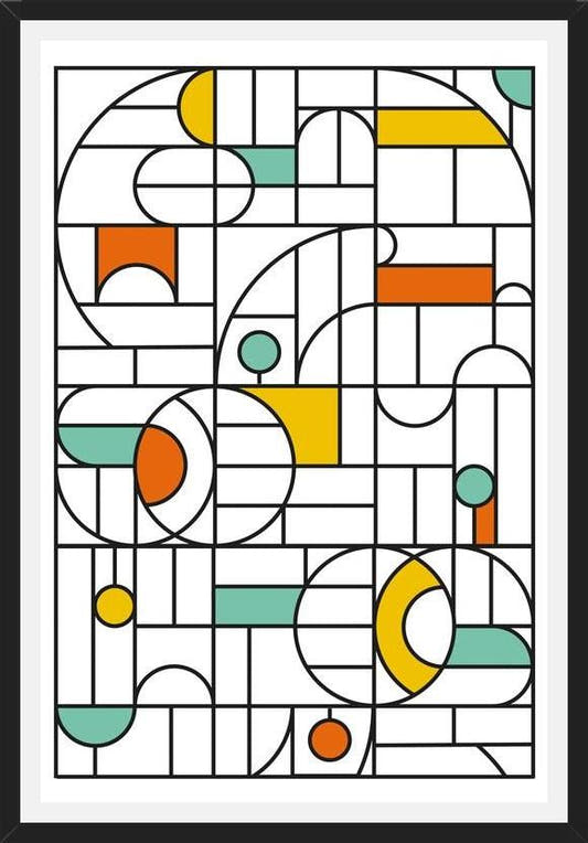 Cuadro Geometrías y simetrías 2