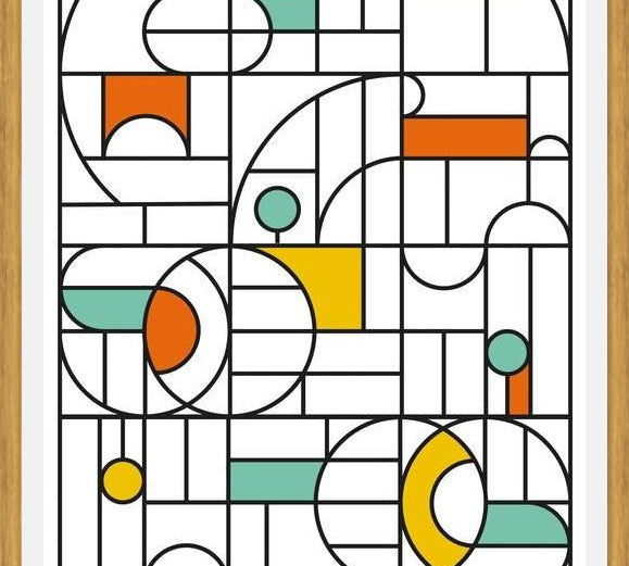 Cuadro Geometrías y simetrías 2