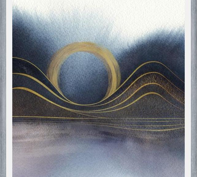 Cuadro Abstract Mountains 1