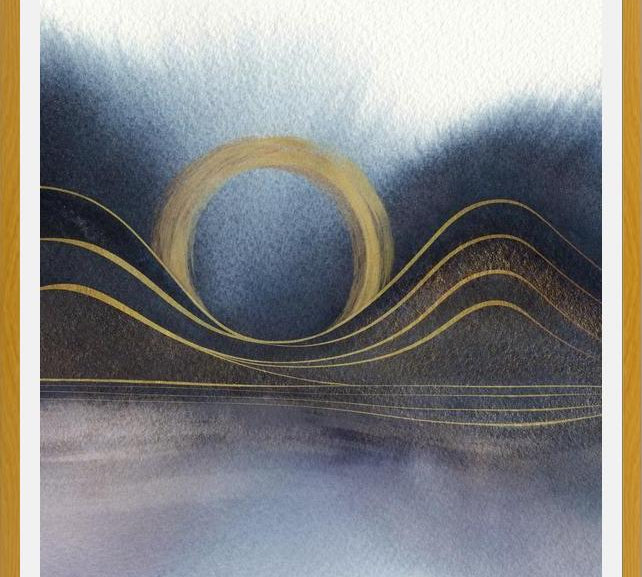 Cuadro Abstract Mountains 1