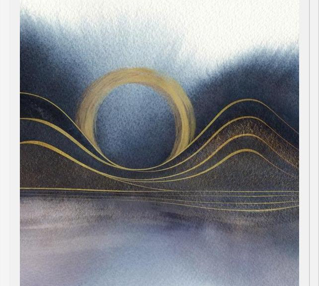 Cuadro Abstract Mountains 1