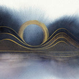 Canvas Abstract Mountains 1