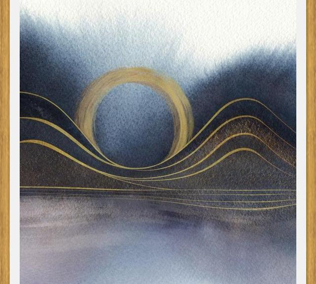 Cuadro Abstract Mountains 1