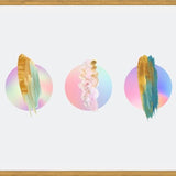 Cuadro Gradient Painted Planets