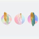Cuadro Gradient Painted Planets