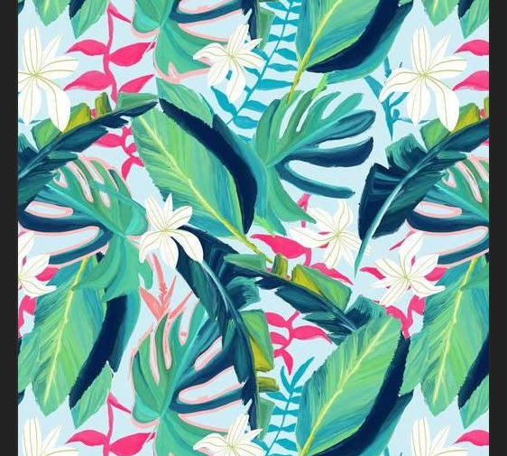 Cuadro Tropical Eye Candy