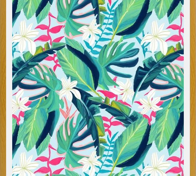 Cuadro Tropical Eye Candy