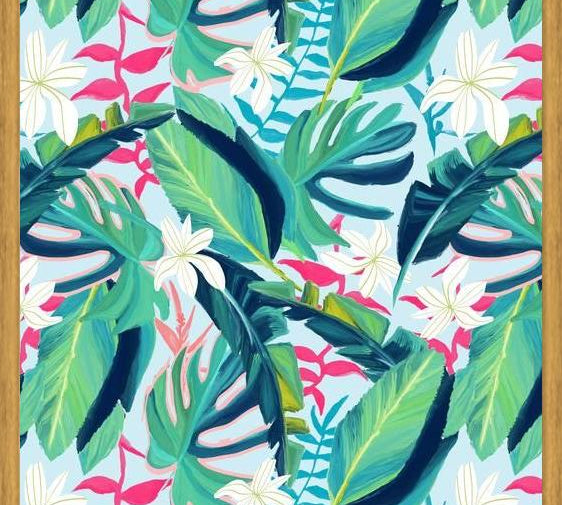 Cuadro Tropical Eye Candy