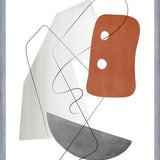Cuadro Abstraction with gray lines 15