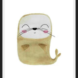 Cuadro Foca en acuarela