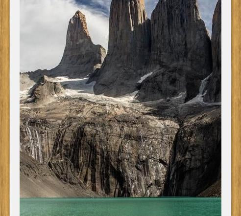 Cuadro Mirador base Torres del Paine