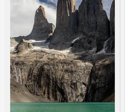 Cuadro Mirador base Torres del Paine