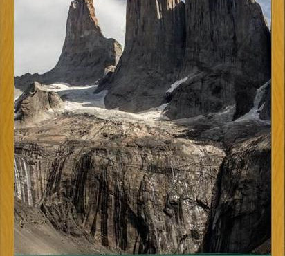 Cuadro Mirador base Torres del Paine