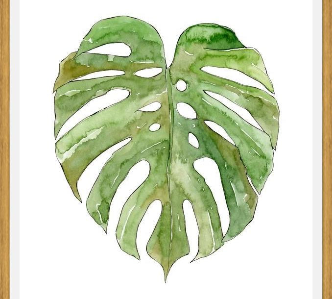 Cuadro Leaf #8