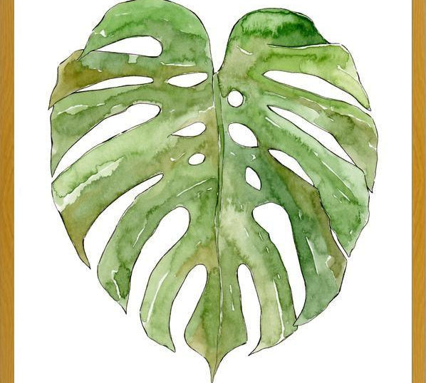 Cuadro Leaf #8