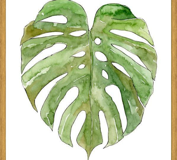 Cuadro Leaf #8