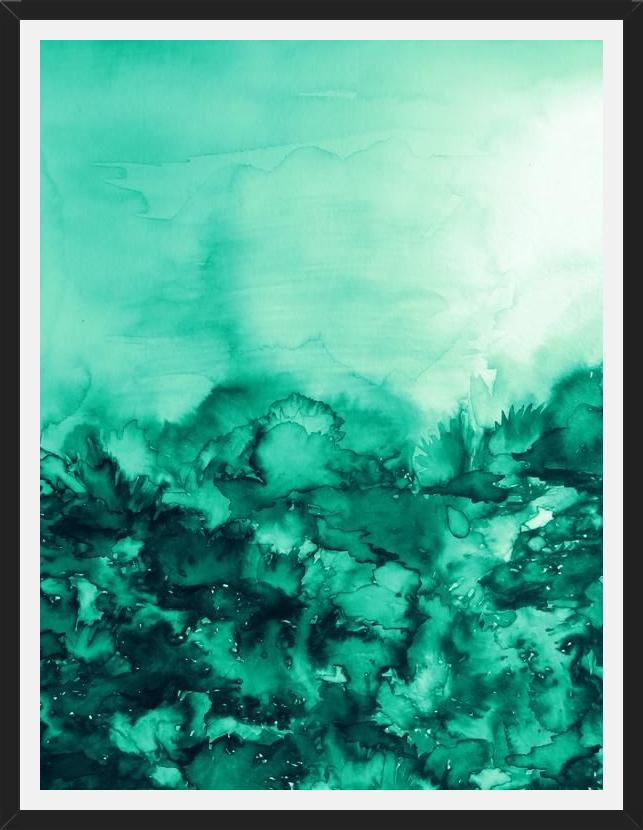 Cuadro INTO ETERNITY, MINT GREEN