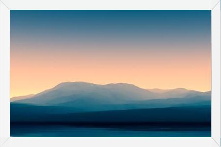 Cuadro Sunset in the Mountains 10