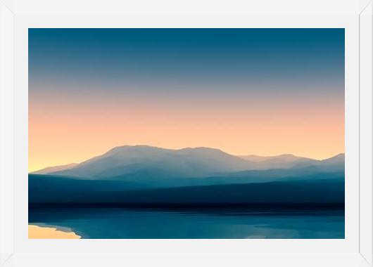 Cuadro Sunset in the Mountains 10