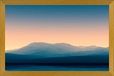 Cuadro Sunset in the Mountains 10