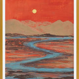 Cuadro Landscape Orange vibes
