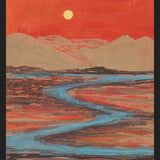 Cuadro Landscape Orange vibes