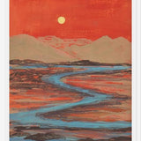 Cuadro Landscape Orange vibes