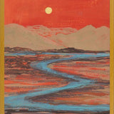 Cuadro Landscape Orange vibes