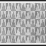 Cuadro Geométrico Triângulos - Gris